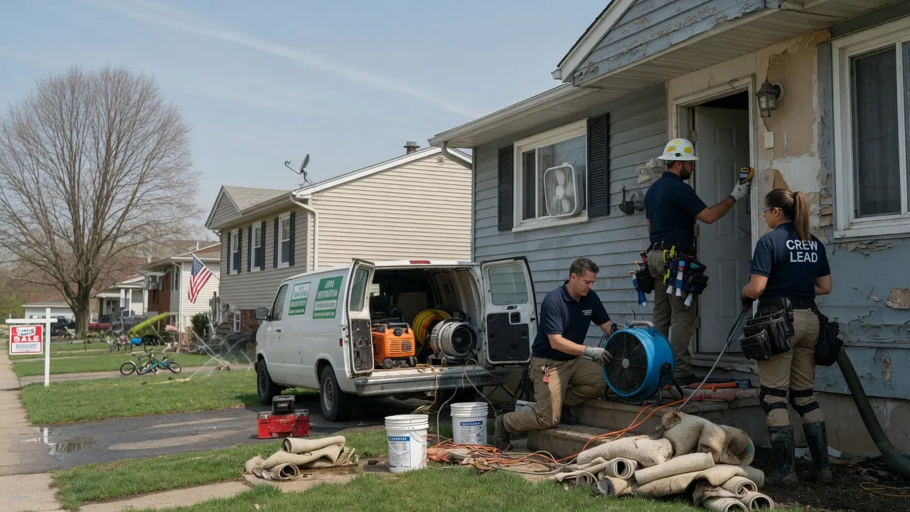 Flood Cleanup in Telford, PA near me